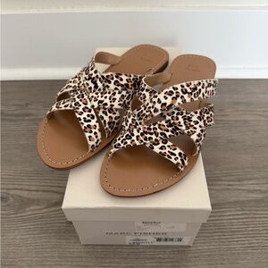 Marc Fisher Animal Print Women's Sandals
